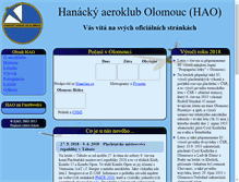 Tablet Screenshot of hao.cz